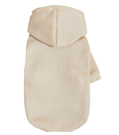 Dog Hooded Sweater Stripes