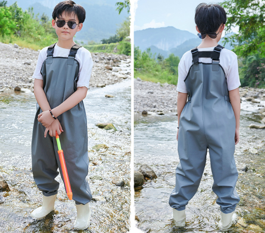 Leather Fork Rain Pants Image 3