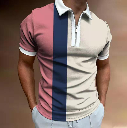 Check Texture Polo Shirt 4