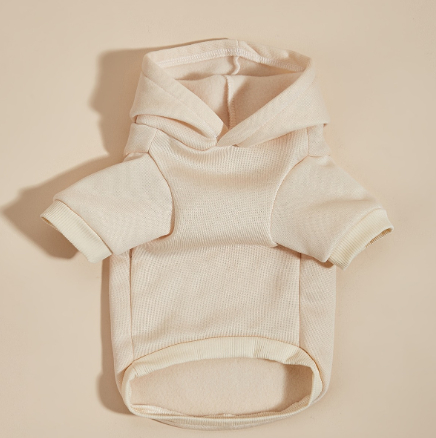 Dog Hooded Sweater Stripes