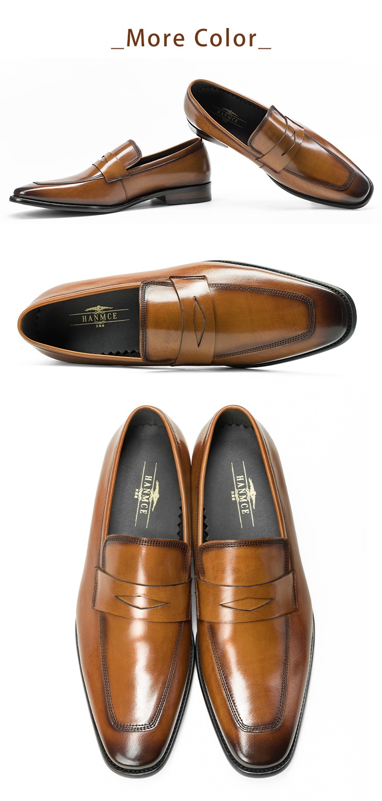 Cowhide Men's Shoes 4