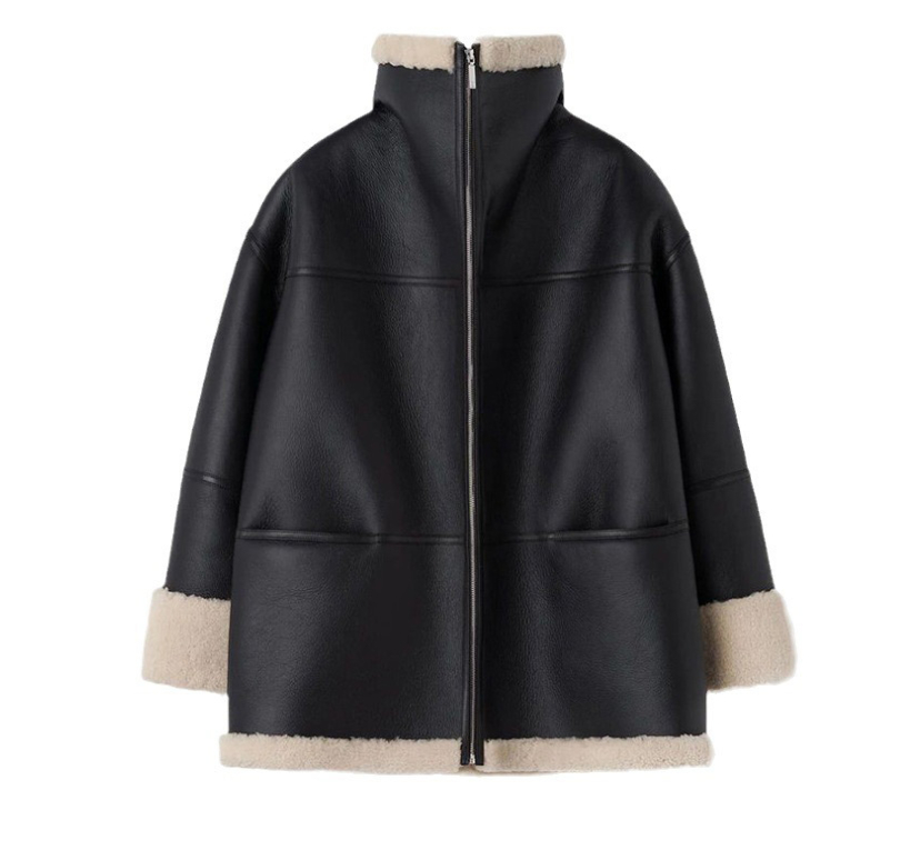 Stylish Lambskin Coat 6