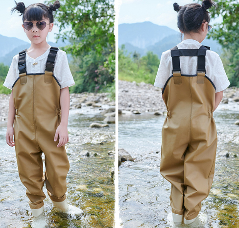 Leather Fork Rain Pants Image 6