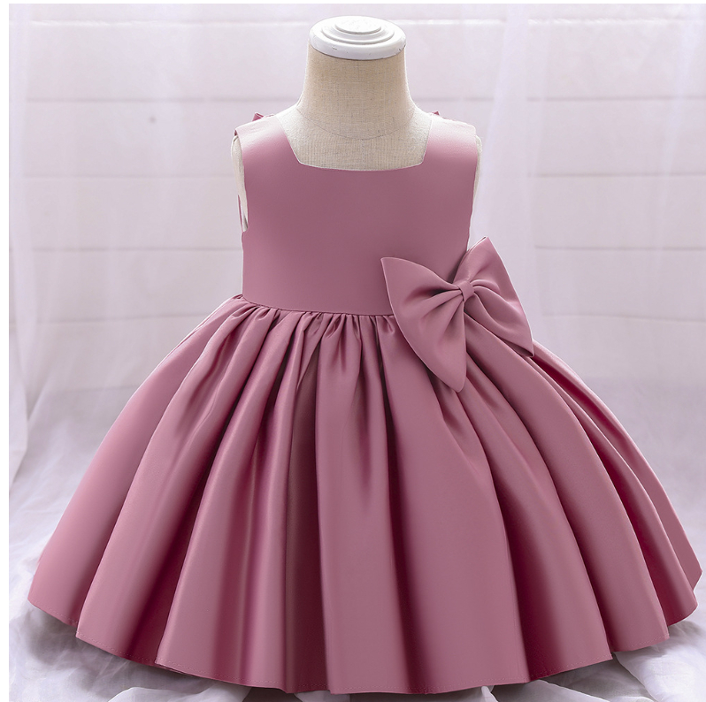 Children's Birthday Big Bow Dress 5