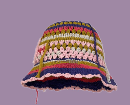 Hand Crocheted Beanie Pot Hat