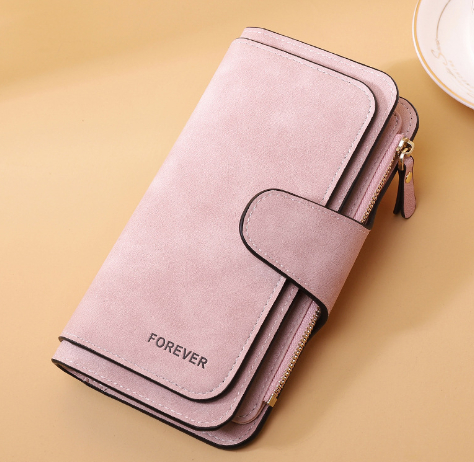 Long Buckle Ladies Wallet Clutch - Image 1