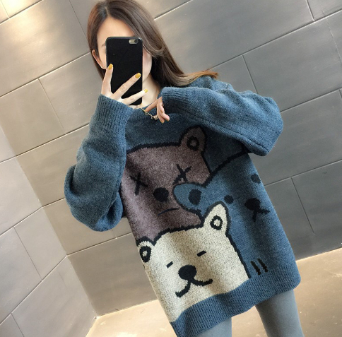Bear Couple Sweater Image 1