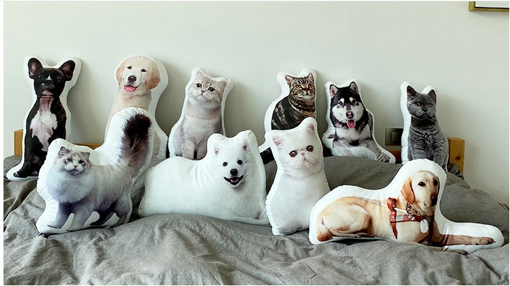 Cute Pet Shaped Pillow 1