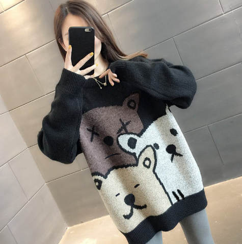 Bear Couple Sweater Image 3
