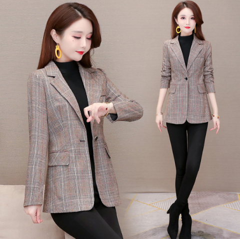 Oversized Suit Jacket Front View