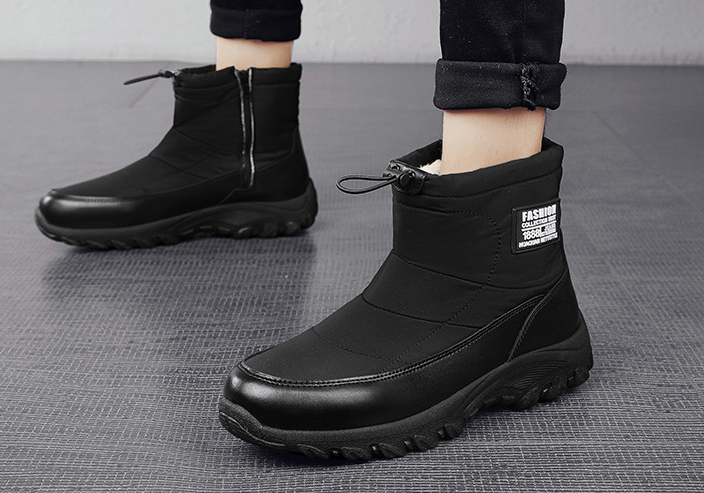 Cotton Shoes Men's Winter Shoes - Side View