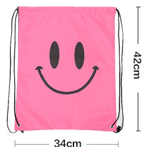 Drawstring Sundries Bag - Pink