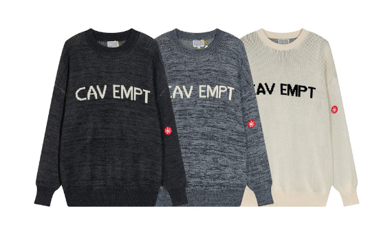 Men's Long Sleeve Crew Neck Letter Sweater Image 2