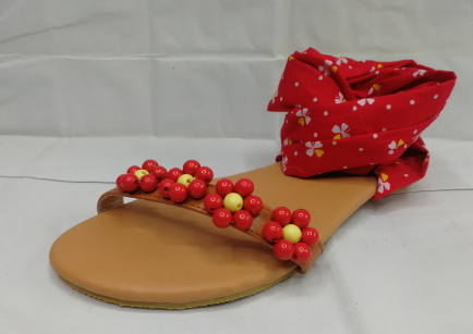 Rhinestone Cross Strap Roman Beach Sandals