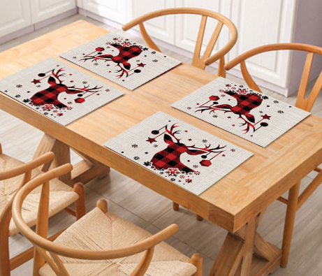 Christmas Red Placemat 2