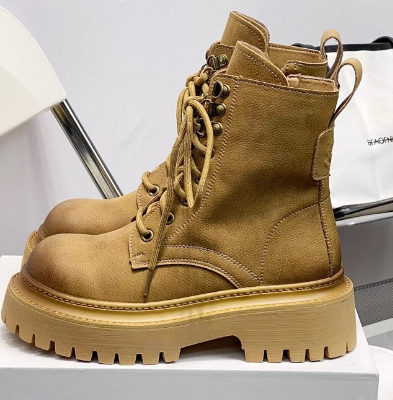 Martin Boots British Style Thick Bottom Increased