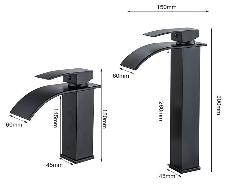 Waterfall Face Basin Faucet - Image 1