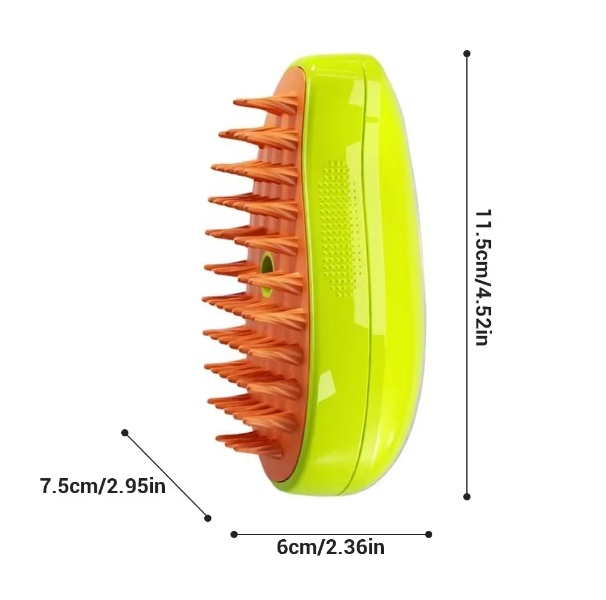 Pet Steam Brush - Yellow