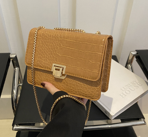 Pattern Baguette One-shoulder Bag - Image 1
