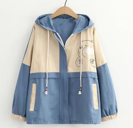 Cute Hooded Cardigan 1