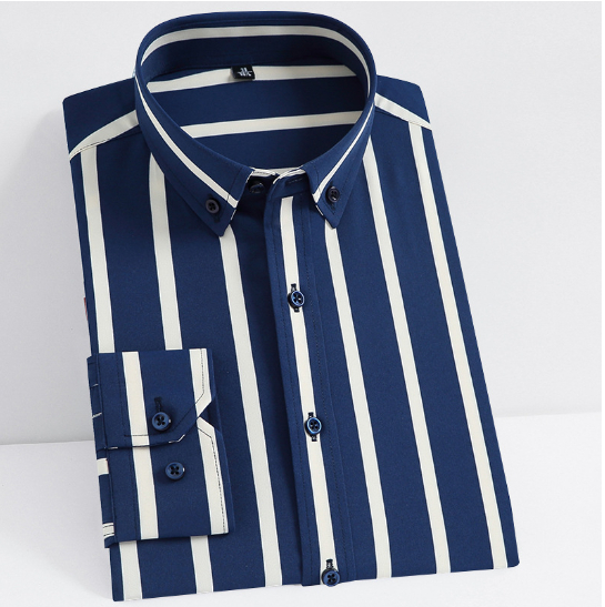 Men's Striped Shirt - Image 2