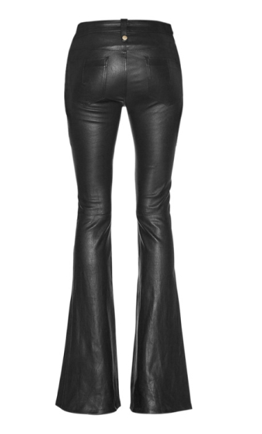 Slim Slimming Loose Women's Leather Pants 3