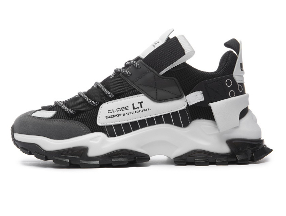 Platform Casual Sneakers on Feet
