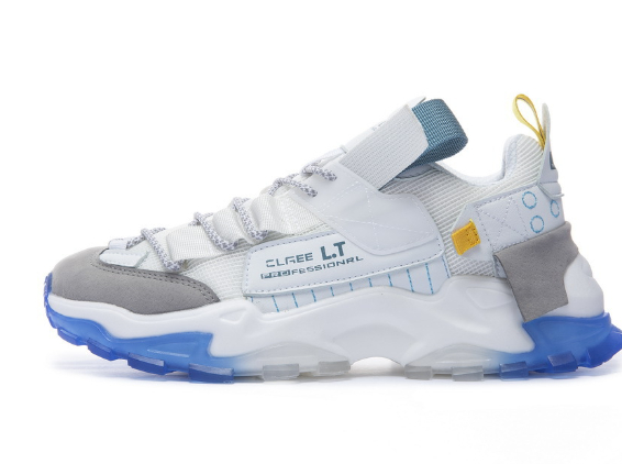 Platform Casual Sneakers Close-Up