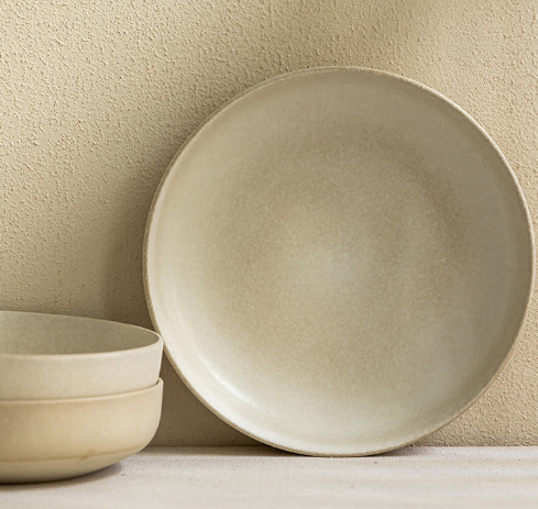 Home Vintage Style Ceramic Western Dinner Plate 1