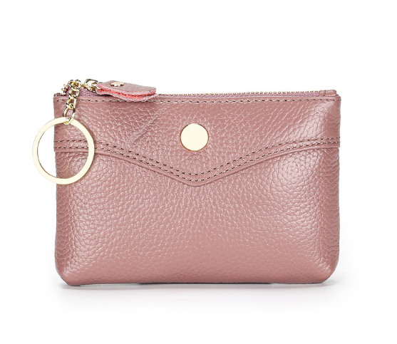 Short Mini Leather Coin Purse