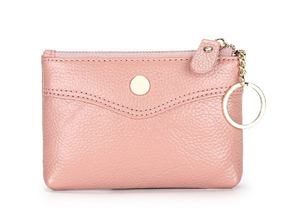 Short Mini Leather Coin Purse