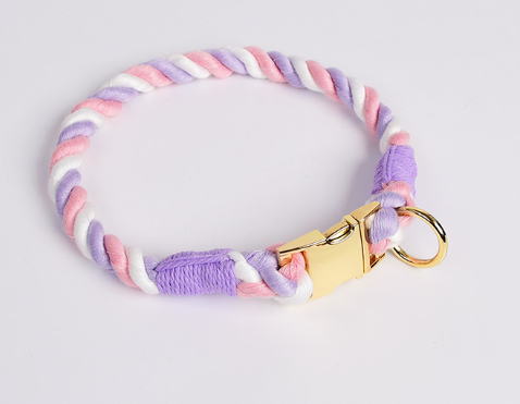 Multifunctional Hand-Woven Gradient Color Collar 3