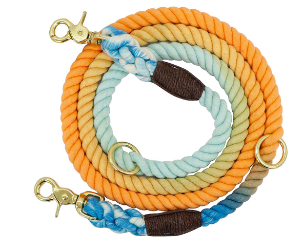 Multi-color Cotton Leash