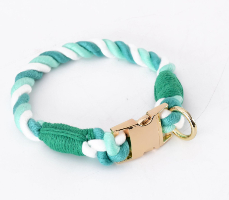 Multifunctional Hand-Woven Gradient Color Collar 2