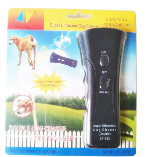 Ultrasonic Anti Dog Barking Trainer in Black