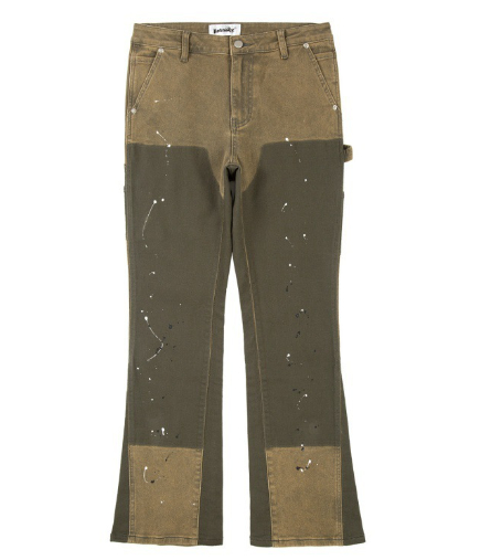 Paint Splash Splice Jeans Detail