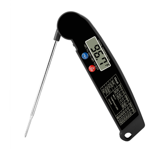 Digital Cooking Meat Thermometer in Yellow