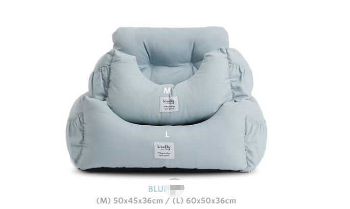 Dog Car Bed Pad Stripe
