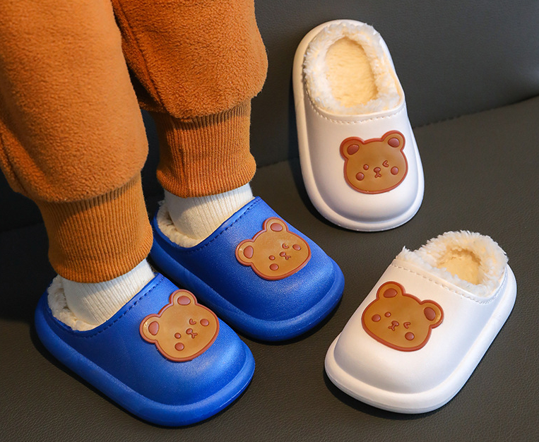 Colorful children's slippers
