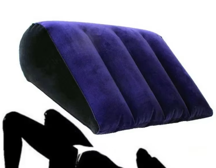 Sex Pillow Inflatable Aid Wedge Love Position Cushion Furniture Recliner Couple Loves Game Toys Lumbar Pillows - Color: Style B image