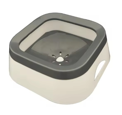 Anti-splash Water Bowl Gray