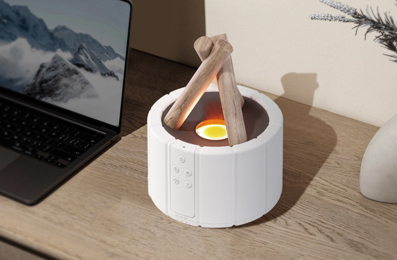 Cozy Bonfire Diffuser - Cream