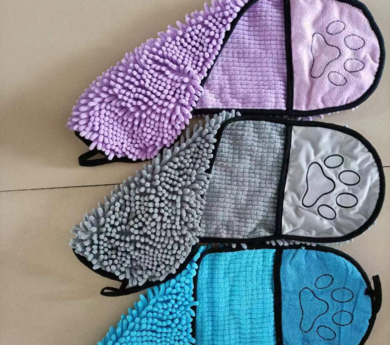 Purple Quick-Dry Bath Towel