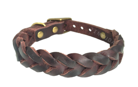Genuine Leather Dog Collar 2