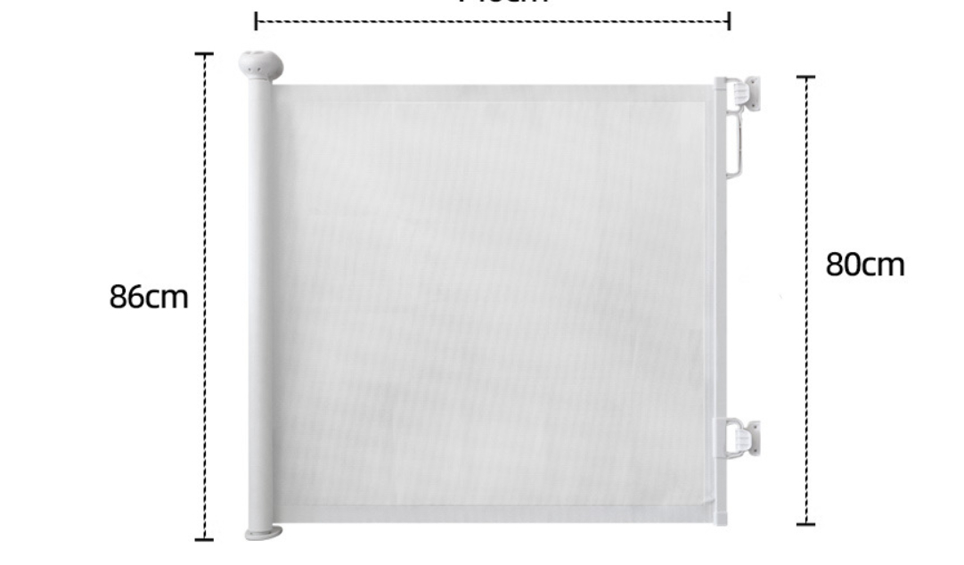 VEVOR Retractable Baby Gate Image 2