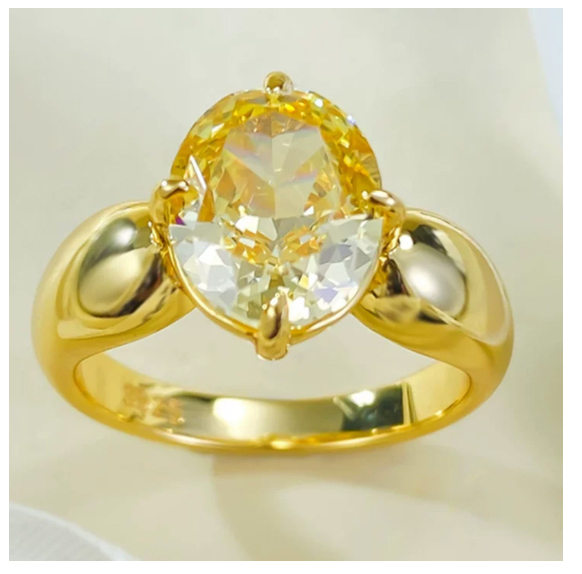 Yellow Diamond Ring Image 1