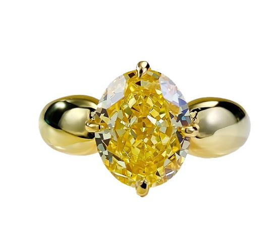 Yellow Diamond Ring Image 2