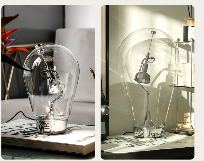 Lodes Blow Table Lamp danish design Magnetic gravitational adjustable silver lamp bedroom bedside lamp Study Reading nightlight