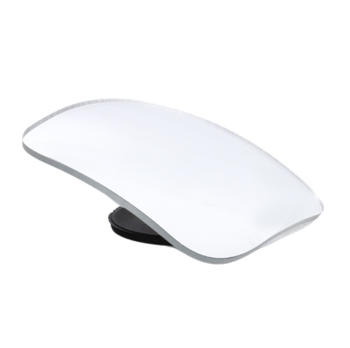 Car rearview mirror frameless small square mirror HD 360 degree convex wide-angle reversing auxiliary mirror