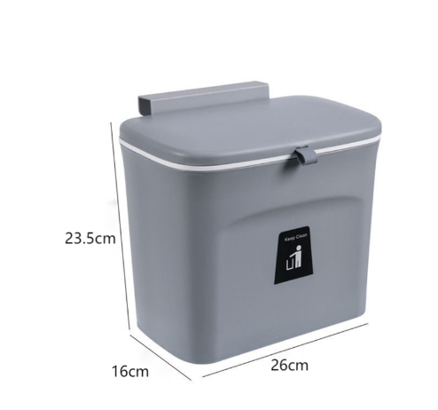Push-top Trash Can